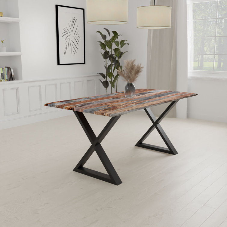 Live edge store dining table wayfair